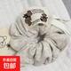 小熊大腸發(fā)圈百搭ins慵懶風(fēng)可愛(ài)頭繩馬尾辮子女扎頭繩高顏值飾品 白標小熊1只