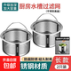 瀝水籃304廚房不銹鋼水槽過濾網(wǎng)漏洗碗池漏網(wǎng)家用防堵神器防殘渣 長款高度4cm【2個裝】304不銹鋼