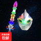 兒童演出服賽羅奧特曼披風(fēng)斗篷兒童玩具寶劍發(fā)光發(fā)聲面具盾牌服裝 迪迦面具+發(fā)光劍+2節(jié)電池 均碼