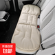 座椅坐墊冬夏透氣舒適主副駕駛防滑全車(chē)座椅墊通風(fēng)增高墊 坐墊米白色 后排 1張坐墊