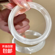 白水晶粉水晶幸運(yùn)草串珠手鏈輕奢高級(jí)感手環(huán)甜美簡(jiǎn)約小眾百搭手飾 手鐲-白色