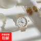 ins風(fēng)高顏值手表上課看時(shí)間學(xué)生考試手表女孩初高中森系小清新 杏色 30mm