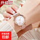 石英手表女士學(xué)生韓版簡(jiǎn)約時(shí)尚百搭休閑大氣石英女表 粉色