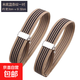貝沃兒男士襯衫袖箍袖環(huán)臂環(huán)西裝衣袖子固定器防滑女挽袖口束帶收 【寬 2cm】米色條紋 1對