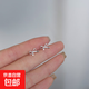 小兔子耳釘女可愛學(xué)生耳環(huán)有耳洞氣質(zhì)耳飾品 流蘇蝴蝶結(jié)