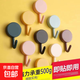 掛鉤強力粘膠貼墻壁掛廚房創(chuàng)意可愛掛勾無痕免打孔門后浴室粘鉤 10支特惠裝