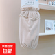 韓版秋冬蕾絲絨布短款防污袖套可愛(ài)成人學(xué)生上班家用干活護袖頭女 花邊絨布長(cháng)款卡其