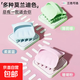 按摩頭梳硅膠梳子發(fā)梳頭皮按摩頭部專(zhuān)用新款解壓便捷式美甲人福音 柔霧藍【升級款】