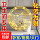 荷花鯉魚(yú)凈穢圖衛生間蓮花貼紙好運連連廁所荷花錦鯉金屬貼畫(huà)鞋柜 錦鯉荷花貼紙【5張】