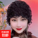 四季款薄款包頭帽遮白發(fā)帽蕾絲帽時(shí)尚居家小帽騎車(chē)防風(fēng)帽光頭帽女 黑色【光板】