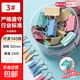 彩色長(cháng)尾夾燕尾夾子鐵票夾 大號中號小號票據夾文具用品整理文件資料試卷票據固定書(shū)夾多功能桶裝 32mm/共24個(gè)【彩色1桶裝】