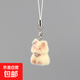 新款卡通可愛(ài)植絨立體樹(shù)脂貓咪 鑰匙鏈包包掛件手機掛繩禮物 植絨小貓掛件隨機1個(gè)