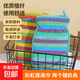 彩虹加厚雙面搓澡巾強力搓泥去污成人搓背手套免搓洗澡巾搓澡神器 2個(gè)裝-超厚實(shí)（顏色隨機)