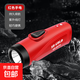 【強(qiáng)光手電】LED小手電筒戶外迷你便攜手電筒充電電池強(qiáng)光手電筒 紅色