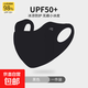 【冰絲防曬口罩】春夏薄款口罩透氣遮陽(yáng)面罩時(shí)尚個(gè)性無(wú)痕高彈口罩 黑色 滌綸