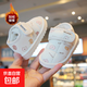保暖棉鞋寶寶雪地靴兒童學(xué)步鞋軟底女童鞋子冬季新款男小童嬰兒鞋 白色 19 內長(cháng)13cm