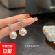 s925銀針愛(ài)心兩戴珍珠耳釘女小眾設計感耳墜輕奢優(yōu)雅簡(jiǎn)約耳飾 主圖款