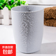 家用創(chuàng  )意小麥刷牙杯子情侶牙刷杯牙缸杯漱口杯牙具杯洗漱杯子 灰藍2個(gè)