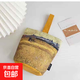 2025新款梵高繪畫(huà)水桶包隨身小手提包媽咪包外出手拎包上班便當包 麥田