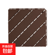 戶(hù)外陽(yáng)臺庭院地墊塑料仿塑木拼裝防水加厚腳墊子露臺花園拼接地板 棕色-仿木紋地板（斜紋） 30cm*30cm 約2cm厚/36片
