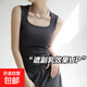 吊帶背心女2025新款可外穿內搭女士遮副乳工字帶胸墊外穿打底上衣 高級灰 L 【建議：115-135斤】