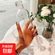 高顏值時(shí)間刻度杯冷泡茶玻璃杯咖啡果汁杯子便攜耐高溫防漏水杯 時(shí)光刻度杯 500ml1只