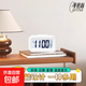 電子鬧鐘學(xué)生專(zhuān)用起床神器兒童宿舍桌面時(shí)鐘 白色 84*27*54（單位：毫米）