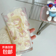 三麗鷗kt貓粉色牛奶凱蒂貓印花玻璃水杯可愛(ài)少女心果汁牛奶喝水杯 粉色kt貓 450ml