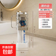 漱口杯刷牙杯洗漱杯牙缸牙具電動(dòng)牙刷收納盒學(xué)生宿舍專(zhuān)用洗漱套裝 簡(jiǎn)約白-1個(gè)裝【升級帶手柄】