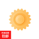 硅膠地漏器蓋墊子衛生間防蟲(chóng)神器頭發(fā)衛浴密封通用 黃色1個(gè)
