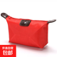 騎行便攜收納包化妝包旅行用品水餃包嬰兒推車(chē)收納袋大容量防水 紅色一個(gè)裝