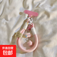 可愛創(chuàng)意云朵星星可愛卡通掛飾手機掛繩腕帶鑰匙扣掛件 云朵鑰匙扣-粉云-1個