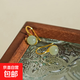 925銀和田玉耳鉤女新款氣質(zhì)減齡裝飾復(fù)古耳墜送女友媽媽生日禮物 和田玉耳鉤一對+品牌禮盒