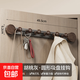 京東物流 胡桃木色掛鉤試衣間免打孔入戶(hù)門(mén)后掛衣架壁掛玄關(guān) 【胡桃木色】小球掛鉤-六鉤