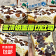 【抖音爆款】百草戀雪頂果粒奶蓋吐司蔓越莓休閑零食品早餐面包 雪頂果粒奶蓋吐司 1包*65g