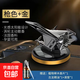新款汽車(chē)香水座擺件創(chuàng  )意太陽(yáng)能旋轉戰斗機飛機車(chē)載香熏擺飾品 戰鷹2號槍色機身+金底