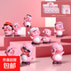 【樹脂材質(zhì)】海貍開心日常盲盒小粉貍公仔裝扮擺件閨蜜禮物 loopy手辦-八款不重樣內(nèi)置隱藏款