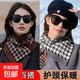 秋冬2024新款針織套頭三角巾百搭護頸保暖圍巾洋氣脖套男女款圍脖 三角圍巾2條【黑色千鳥格+咖色千鳥格】