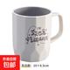 雙層抗摔洗漱杯刷牙杯子漱口杯喝水杯牙刷杯情侶學(xué)生牙缸牙桶 灰白色