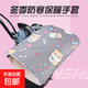 電動車冬季手套摩托電瓶車棉把套防水加厚加絨擋風(fēng)防寒保暖護手套 招財狗灰色【加厚加絨】一對裝