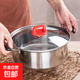 304不銹鋼湯鍋電磁爐煤氣爐燉煮鍋家用商用蒸汽鍋大容量不粘鍋 304不銹鋼不粘鍋一個(gè) 24cm 無(wú)規格