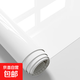 廚房防油貼紙防火耐高溫墻貼防水防潮櫥柜墻紙自粘灶臺鋁箔紙墻面 珠光白【防油易打理】 80厘米寬*10米長(cháng)【加厚自粘】