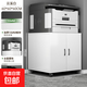 打印機柜子A3復印機放置柜工作臺移動(dòng)矮柜文件柜大型打印機底座柜 【可調節層板】云溪白60*60*60