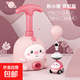 小豬空氣動力車發(fā)射臺滑行氣球飛天同款網(wǎng)紅益智玩具男孩女孩 粉色小豬【2小車＋6氣球+飛天】