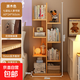 樹(shù)形書(shū)架創(chuàng  )意閱讀架床邊書(shū)籍收納架子客廳電視旁置物架小戶(hù)型書(shū)柜 【仙人掌-松木】原木色高165CM
