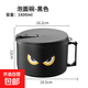 不銹鋼泡面碗學(xué)生飯碗帶蓋濾水宿舍便當(dāng)盒飯盒快餐杯保鮮盒泡面碗 貓眼款【大號】 1600ml