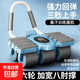 健腹輪六輪四輪自動(dòng)回彈健身器家用腹肌器械卷腹滑盤(pán)訓練輔助器 六輪藍色送跪墊