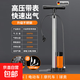 打氣筒自行車(chē)家用通用高壓泵電動(dòng)電瓶車(chē)汽車(chē)充氣筒便攜氣管子籃球 304不銹鋼長(cháng)款+高壓泵+豪華高精表（送多用氣嘴）