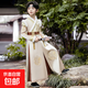 漢服男童冬季2026新款兒童秋冬款中國風(fēng)加絨男孩古風(fēng)刺繡少爺唐裝 2332香檳色加絨加厚 140