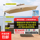 戶外遮陽傘庭院傘室外大太陽傘露天花園羅馬傘陽臺室外傘桌椅擺攤 豪華抗風款2.5米方+300水箱